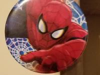 Spiderman button